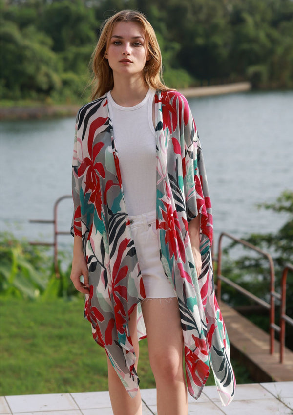Kimono (SE-3137_Fuchsia)